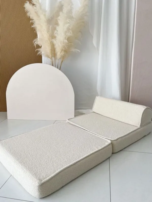 Lasten lepotuoli / sohva 3in1, Bouncle cream