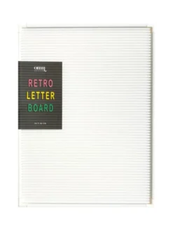OMM DESIGN Letter Board kirjaintaulu (valkoinen)