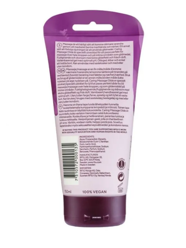 RFSU Liukuvoide / hierontageeli Sense Me Caring 150 ml