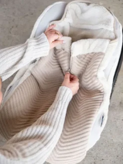 BABY´S ONLY Lämpöpussi turvakaukaloon / vaunuihin, Grace beige