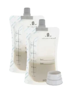 LOLA & LYKKE , maidonsäilytyspussi 10kpl ja adapteri