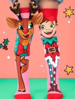MADMIA Hassunhauskat Reindeer and Elf Joulusukat