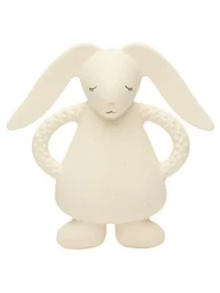 MOONIE luonnonkuminen purulelu, pupu cream