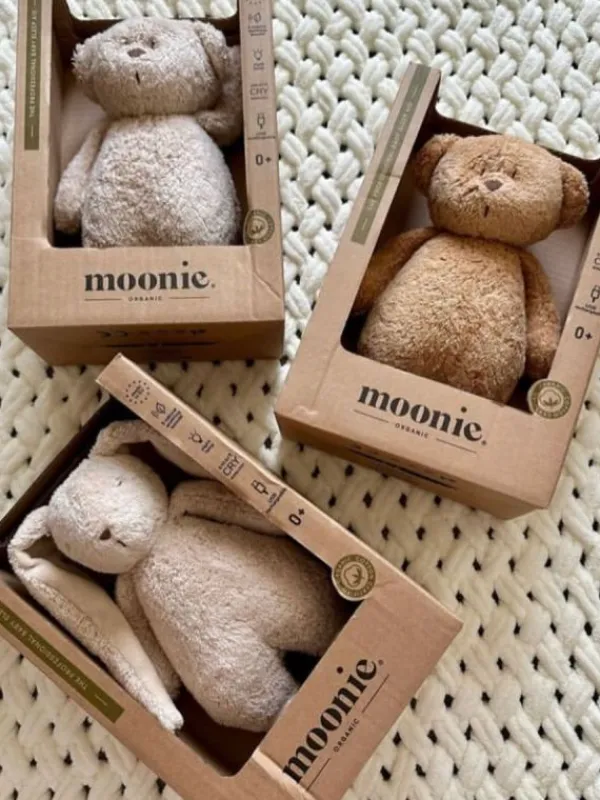 MOONIE uninalle 2.0 - rauhoittaa lapsen unille, cappuccino