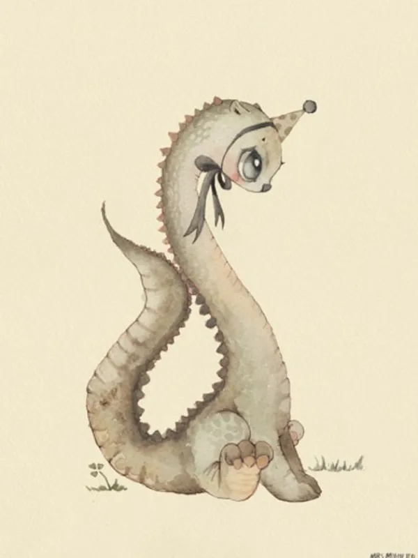 MRS MIGHETTO - Dear Dino juliste 30x40