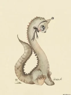 MRS MIGHETTO - Dear Dino juliste 50x70