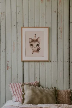 MRS MIGHETTO - Dear Meow juliste 30x40