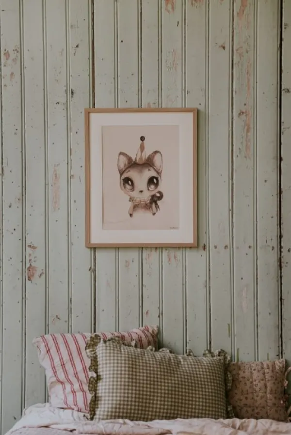 MRS MIGHETTO - Dear Meow juliste 30x40