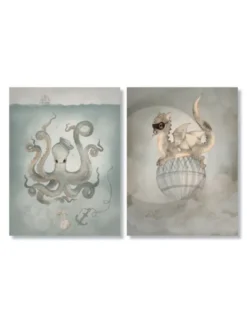 MRS MIGHETTO - kortti 2-pack - WATER CREW