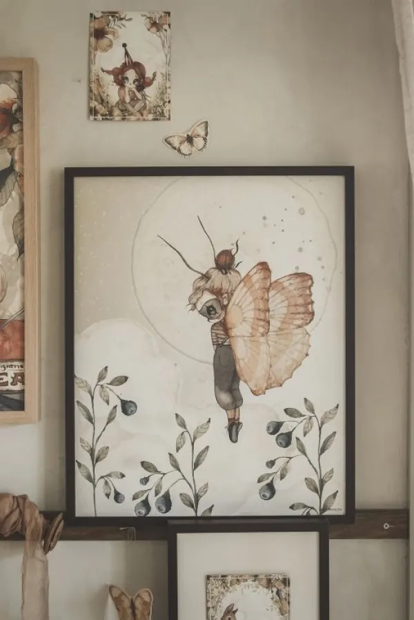 MRS MIGHETTO - Miss Emily juliste 40x50