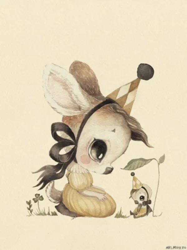 MRS MIGHETTO - Miss Stella juliste 50x70