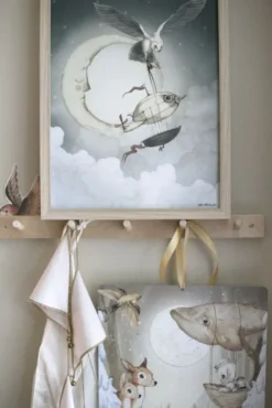 MRS MIGHETTO - To The Moon juliste 30x40