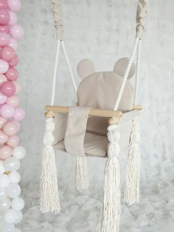 Nalle vauvakeinu, beige