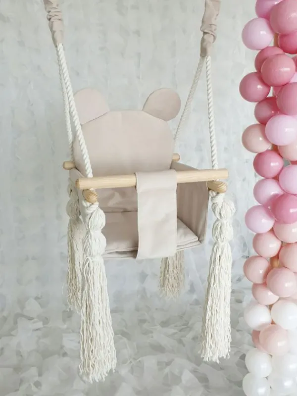 Nalle vauvakeinu, beige