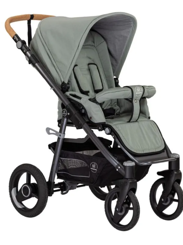 Naturkind Lux Evo rattaat Solight Ecco renkailla, Jade