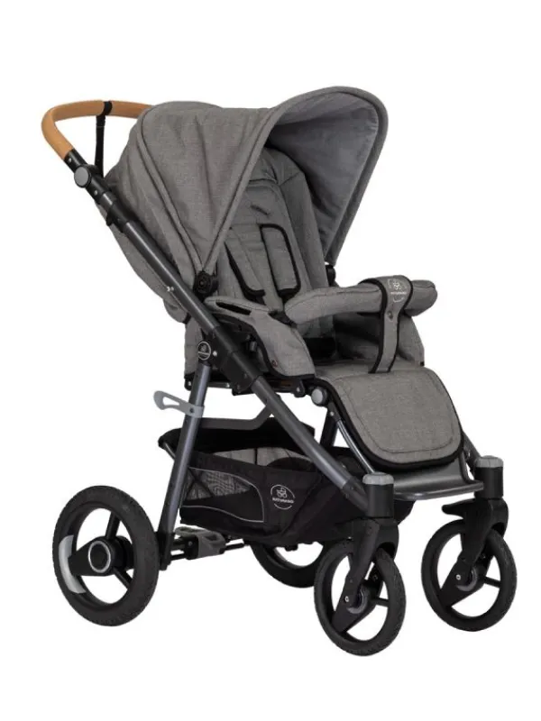 Naturkind Lux Evo yhdistelmävaunut Solight Ecco renkailla, Tulum