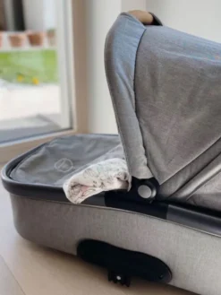 Naturkind Lux Evo yhdistelmävaunut Solight Ecco renkailla, Siebenschläfer