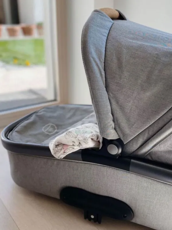 Naturkind Lux Evo yhdistelmävaunut Solight Ecco renkailla, Siebenschläfer