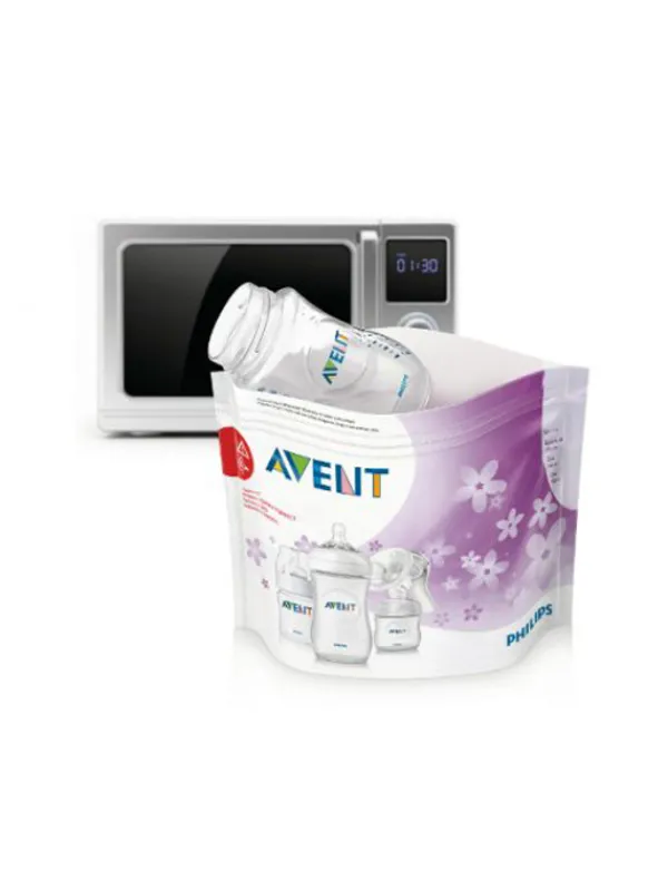 PHILIPS AVENT - mikrohöyrysterilointipussi 5kpl