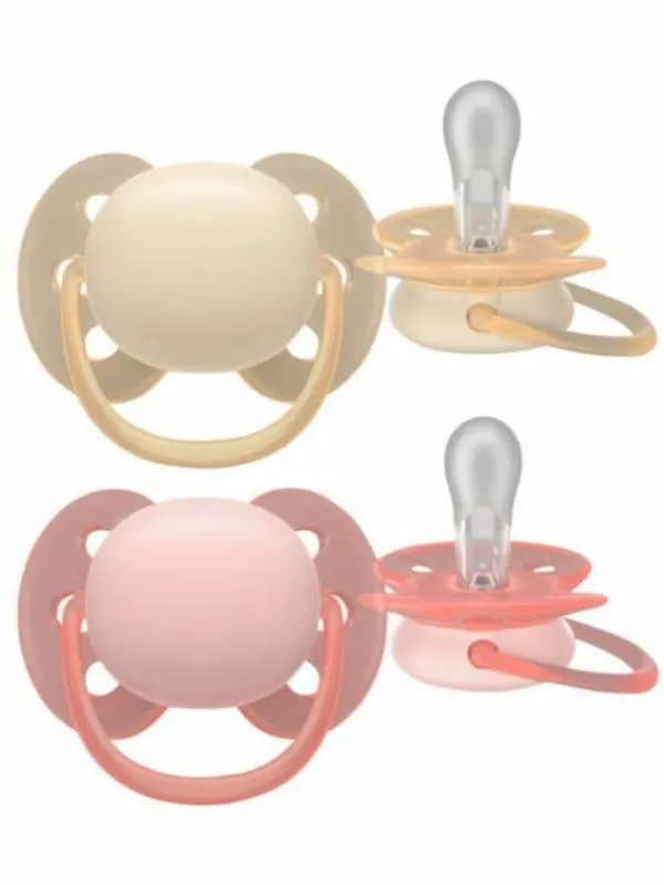 PHILIPS AVENT - tutti Ultra Soft 0-6kk, rosa/vanilja