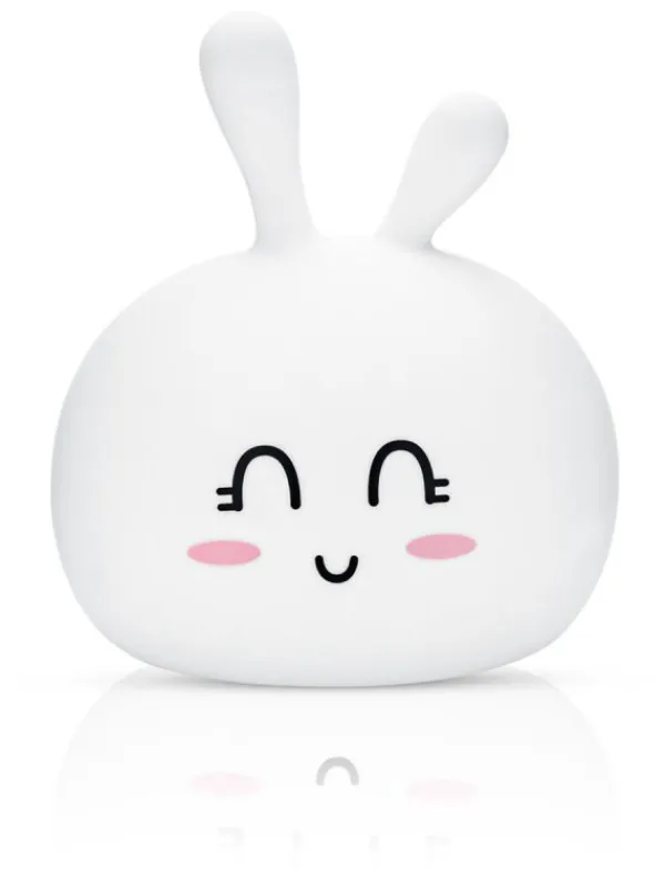 Rabbit & Friends Sweet Bunny Lamp –Silikoninen yövalo 7 värillä