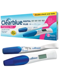 Raskaustestit Clearblue Double-Check and Date