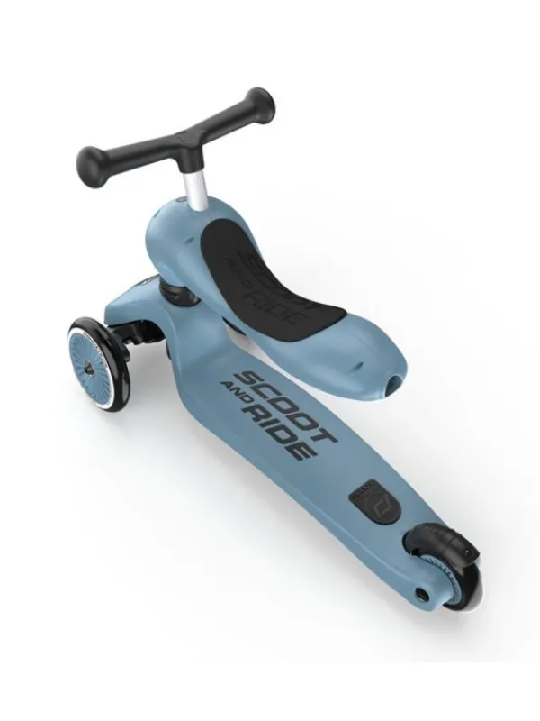 Scoot & Ride Highwaykick 1 Potkulauta/potkumopo, Steel