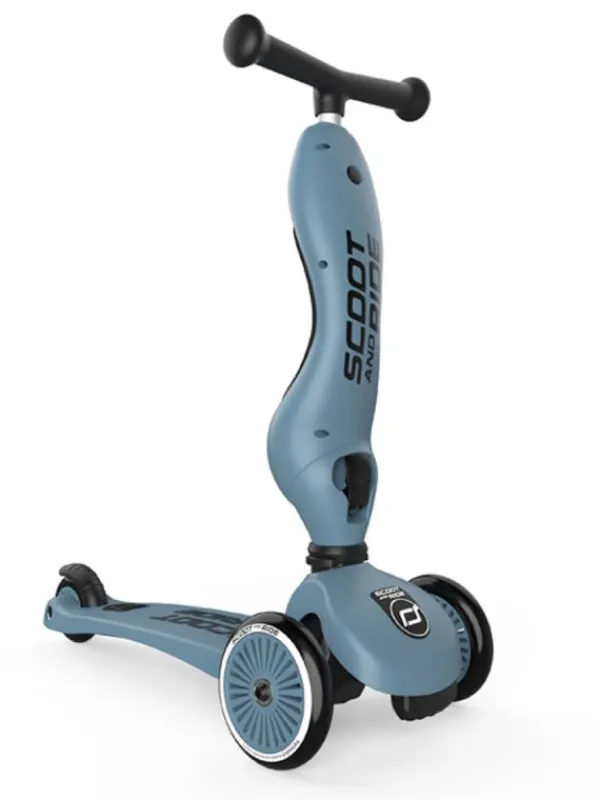 Scoot & Ride Highwaykick 1 Potkulauta/potkumopo, Steel