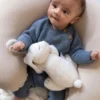 DOOMOO Snoogy vauvan lämpötyyny koliikkiin, bunny milky