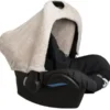 BABY´S ONLY Suojaava kuomu turvakaukaloon, Teddy warm linen