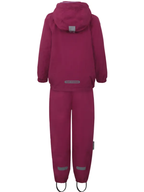 T2H Plain rain set with fleece, baton rouge
