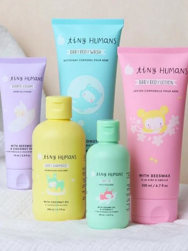 A LITTLE LOVELY COMPANY Tiny Humans - vauvan vaippavoide 75ml