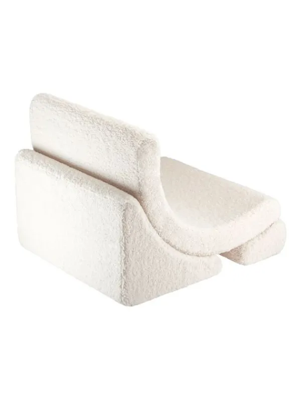 WIGIWAMA - Lasten kuutuoli Cream White