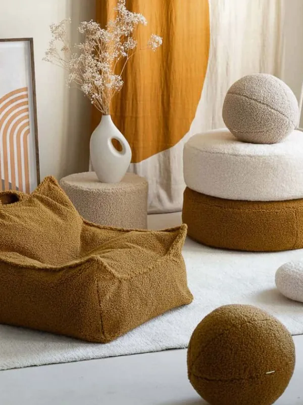 WIGIWAMA - Rahi Ottoman Teddy Maple